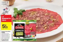 Carrefour Drive Charal offre