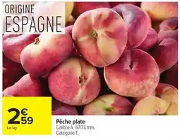 Carrefour Drive Pêche plate offre