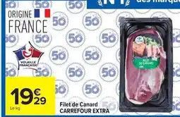 Carrefour Drive Carrefour - filet de canard offre