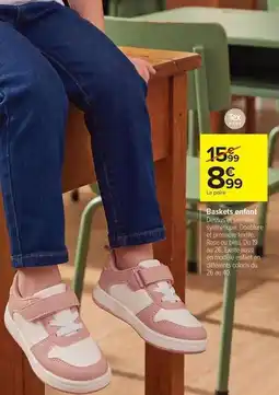 Carrefour Drive Tex - baskets enfant offre