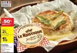 Carrefour Drive Le rustique - camembert offre