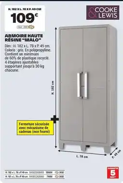 Brico Dépôt Dim - arnoiore haute résinte offre