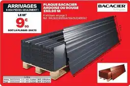 Brico Dépôt Plaque bacacier ardoise ou rouge offre