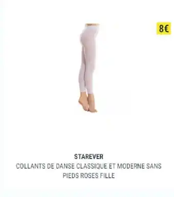 Decathlon Starever collants de danse classique et moderne sans offre