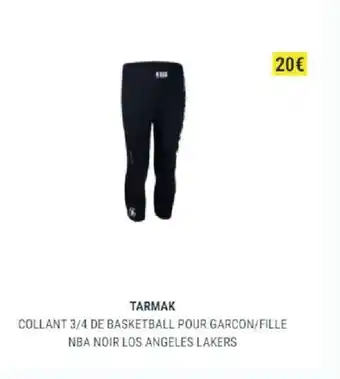 Decathlon Tarmak collant 3/4 de basketball pour garcon/fille offre