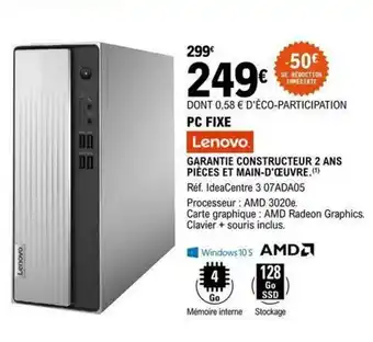 E.Leclerc Pc fixe offre