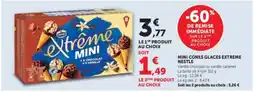 U Express Nestle mini cones glaces extreme offre