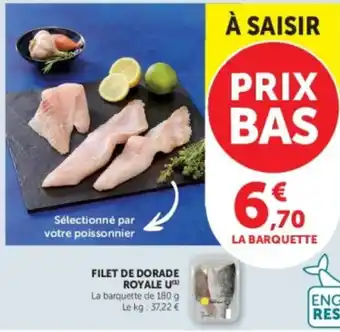 FILET DE DORADE ROYALE