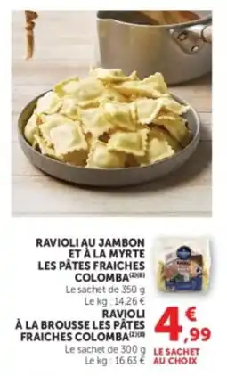 U Express COLOMBA Ravioli au jambon et à la myrte offre