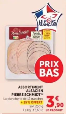 U Express Pierre Schmidt Assortiment Alsacien offre