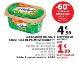 U Express St Hubert Margarine Omega 3 offre