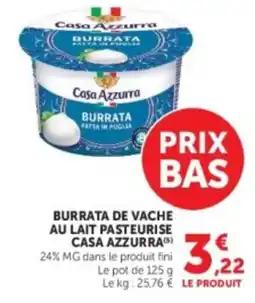 U Express Casa Azzurra Burrata offre
