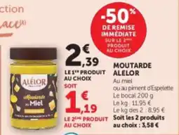 U Express ALELOR MOUTARDE offre