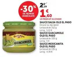 U Express OLD EL PASO GUACAMOLE offre