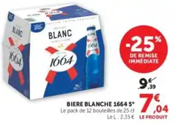 U Express 1664 Bière blanche offre