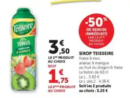 U Express Teisseire SIROP offre