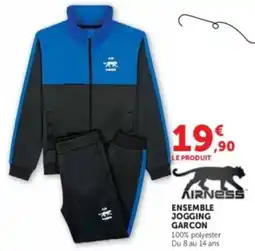 Hyper U AIRNESS ENSEMBLE JOGGING GARCON offre
