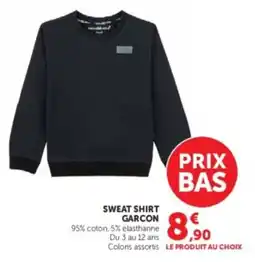 Hyper U SWEAT SHIRT GARCON offre
