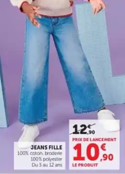 Hyper U JEANS FILLE offre
