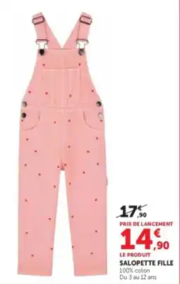Hyper U SALOPETTE FILLE offre