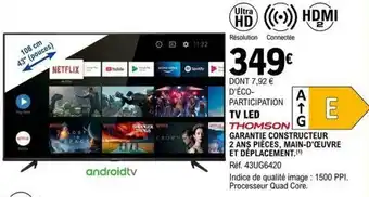 E.Leclerc TV LED offre
