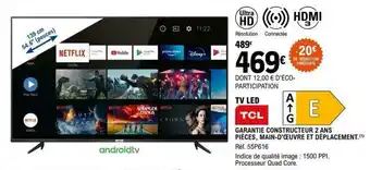 E.Leclerc TV LED offre