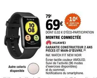 E.Leclerc Montre connectée offre