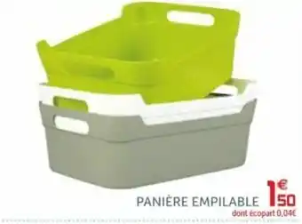 Gifi Panière empilable offre