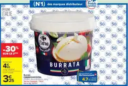 Carrefour Extra Burrata offre