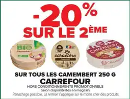 Carrefour Carrefour camembert offre