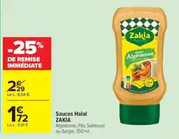 Carrefour Zakia Sauce Algérienne offre