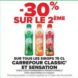 Carrefour Carrefour Classic et sensation offre