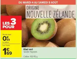 Carrefour Kiwi vert offre