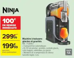 Carrefour NINJA Machine à boissons glacées et granités offre