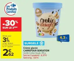 Carrefour Carrefour Sensation Crème glacée offre