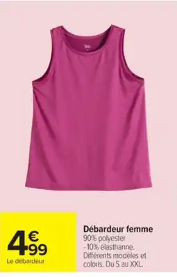 Carrefour Tex Débardeur femme offre