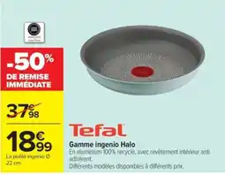 Carrefour Tefal poêle ingenio offre
