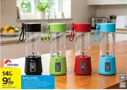 Carrefour ohmex Blender portable offre
