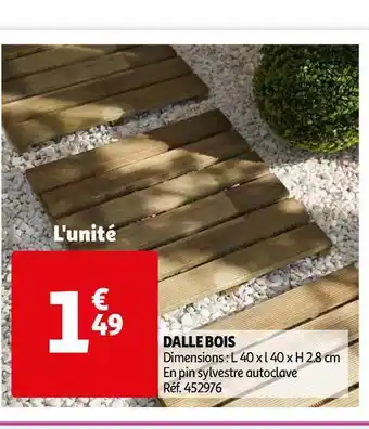 Auchan Dalle Bois offre