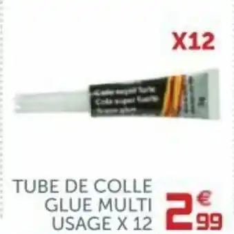 Gifi Tube de colle glue multi usage X12 offre