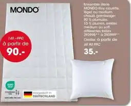 Möbel Martin MONDO Ensemble literie Elvy offre