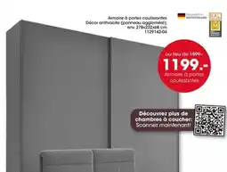 Möbel Martin Armoire à portes coulissantes offre