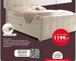 Möbel Martin Lit boxspring offre