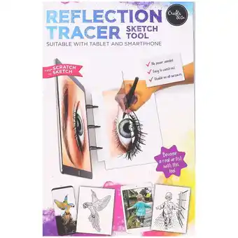 Action Réflecteur outil de croquis Crafts & Co offre