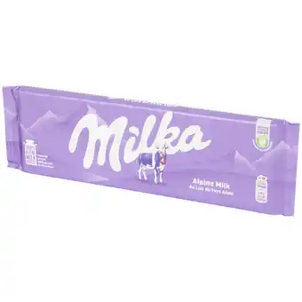 Action barre de chocolat Milka offre