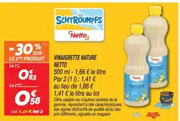 Netto Netto vinaigrette nature offre