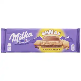 Action Chocolat Mmmax Milka Choco & Biscuit offre