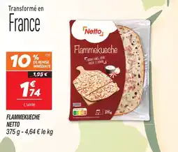Netto Netto flammekueche offre