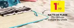 Stokomani Natte de plage offre