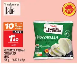 Netto Netto mozzarella di bufala campana aop offre